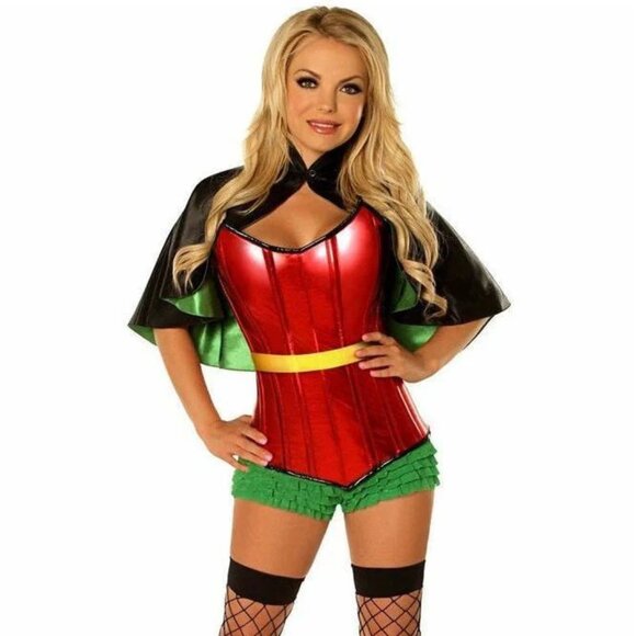 Superhero Sidekick Corset Costume